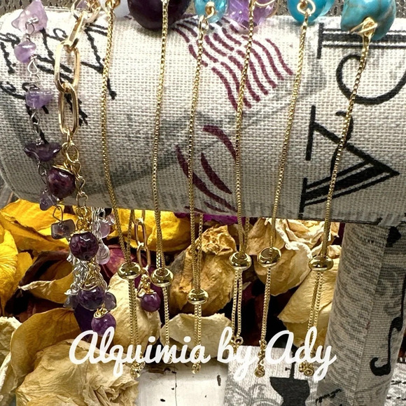 Alquimia by Ady Purple Stone Bracelet - Picture 4 of 4